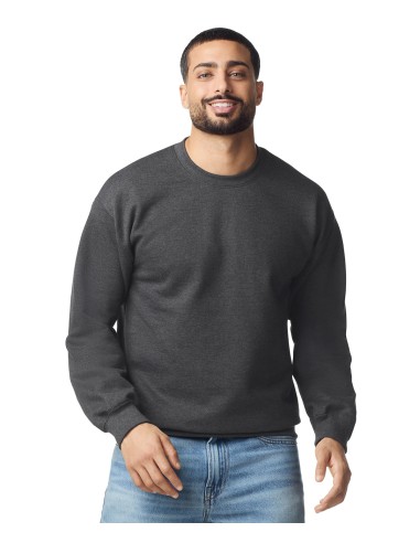 GIL-SF000-Softstyle® Midweight Fleece Adult Crewneck Sweatshirt